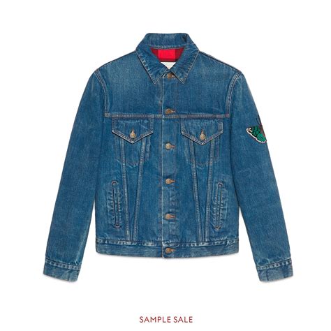 gucci ボンバー ジャケット|Gucci men's denim trucker jacket.